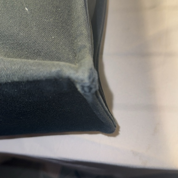 Authentic HERMES Fourre Tout MM Hand Tote Bag Canvas Black GUC - Picture 9 of 15